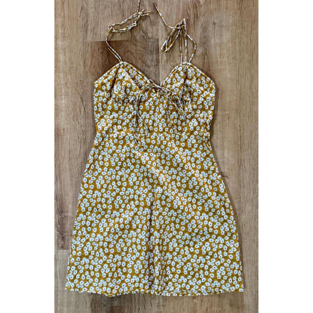 Pretty‎ Little Thing Floral Sleeveless Mini Dress Women's Size 4
